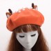 Handmade Lolita Mori Girl Kawaii Deer Ears Beret Gift Japanese Beret Cap Hat 717332121357 eb-64976453